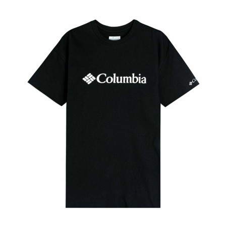 Camiseta de Manga Corta Hombre Columbia CSC Basic Logo Negro