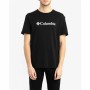 Camiseta de Manga Corta Hombre Columbia CSC Basic Logo Negro