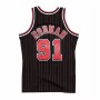 t-shirt de basket Mitchell & Ness Chicago Bull Dennis Rodman Noir