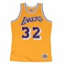 t-shirt de basket Mitchell & Ness LA Lakers Magic Jhonson Jaune