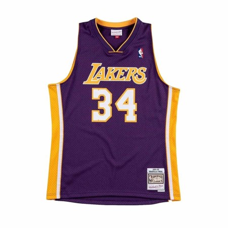 Camiseta de baloncesto Mitchell & Ness LA Lakers Shaq O´Neal Violeta