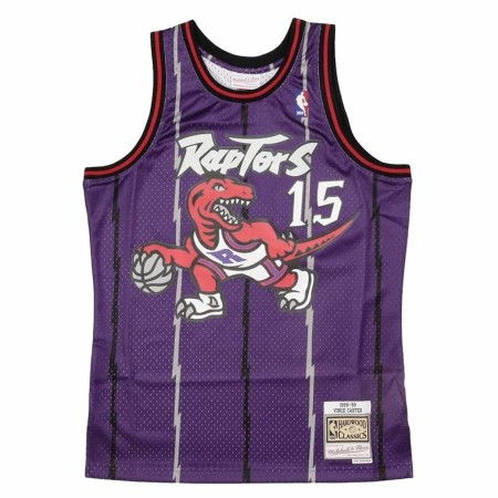 Camiseta de baloncesto Mitchell & Ness Toronto Raptors Vince Carter Violeta