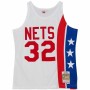 Camiseta de baloncesto Mitchell & Ness New York Nets Blanco