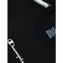 Camiseta de Manga Corta Hombre Champion Crewneck Negro