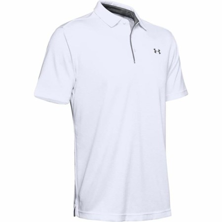 Camiseta de Manga Corta Hombre Under Armour Tech Blanco