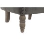 Sillón DKD Home Decor Terciopelo Madera de caucho Gris oscuro (74 x 70 x 88 cm)