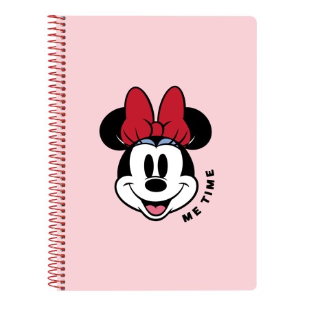 Carnet Minnie Mouse Me time Rose 80 Volets