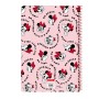 Carnet Minnie Mouse Me time Rose A4 80 Volets