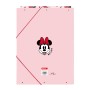 Carpeta Clasificadora Minnie Mouse Me time Rosa A4