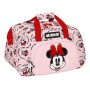 Bolsa de Deporte Minnie Mouse Me time Rosa (40 x 24 x 23 cm)