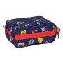 Trousse Fourre-Tout Triple Mickey Mouse Clubhouse Only one Blue marine (21,5 x 10 x 8 cm)