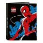 Carpeta de anillas Spiderman Hero Negro A4 (26.5 x 33 x 4 cm)