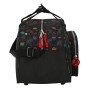 Bolsa de Deporte The Avengers Super heroes Negro (40 x 24 x 23 cm)