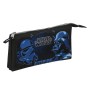 Portatodo Triple Star Wars Digital escape Negro (22 x 12 x 3 cm)