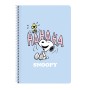 Carnet Snoopy Imagine Bleu A4 80 Volets