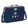 Cartable d'école Benetton Love Blue marine (38 x 28 x 6 cm)