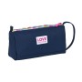 Trousse Scolaire avec Accessoires Benetton Love Blue marine (20 x 11 x 8.5 cm) (32 Pièces)