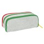 Trousse Fourre-Tout Triple Benetton Pop Gris (21 x 8 x 8 cm)