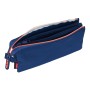 Portatodo Triple Kelme Navy blue Naranja Azul marino (22 x 12 x 3 cm)