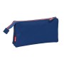 Trousse Fourre-Tout Triple Kelme Navy blue Orange Blue marine (22 x 12 x 3 cm)