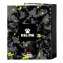 Carpeta de anillas Kelme Jungle Negro Gris Lima A4 (27 x 33 x 6 cm)