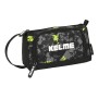 Trousse d'écolier Kelme Jungle Noir Gris Citron (20 x 11 x 8.5 cm)