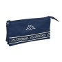 Portatodo Triple Kappa Navy Azul marino (22 x 12 x 3 cm)