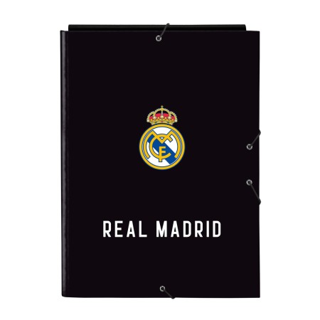 Carpeta Clasificadora Real Madrid C.F. Corporativa Negro A4