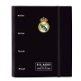 Reliure à anneaux Real Madrid C.F. Corporativa Noir (27 x 32 x 3.5 cm)