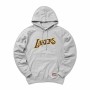 Sudadera con Capucha Unisex Mitchell & Ness Lakers Gris