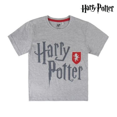 T shirt à manches courtes Enfant Harry Potter 73741 Gris