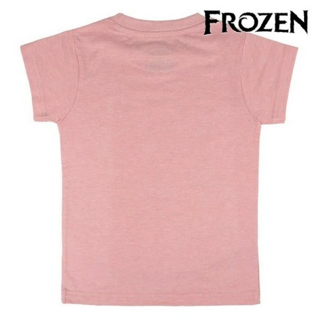 T shirt à manches courtes Enfant Frozen 73477 Rose