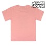 T shirt à manches courtes Enfant Minnie Mouse 73716 Rose