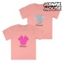 T shirt à manches courtes Enfant Minnie Mouse 73716 Rose