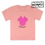 T shirt à manches courtes Enfant Minnie Mouse 73716 Rose