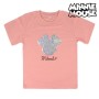 T shirt à manches courtes Enfant Minnie Mouse 73716 Rose