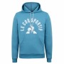 Sudadera con Capucha Unisex Le coq sportif Essentiels Azul