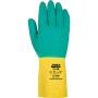 Guantes de Trabajo JUBA Bicolor Látex Flocado