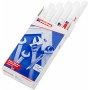Marqueur permanent Edding 750 Blanc 10 Unités