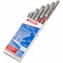 Marqueur permanent Edding 780 Argenté 10 Unités