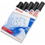 Marqueur permanent Edding 800 Noir 5 Unités