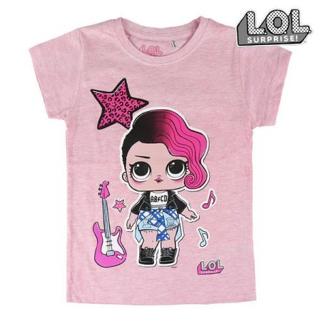 T shirt à manches courtes Enfant LOL Surprise! 74045 Rose