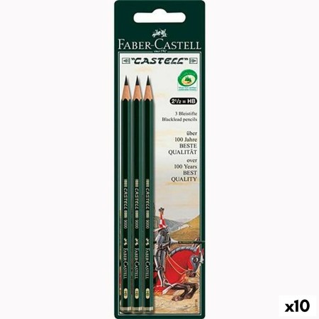 Set de Lápices Faber-Castell Madera (10 Unidades)