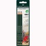 Ensemble de Crayons Faber-Castell Bois (10 Unités)