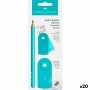 Ensemble de Crayons Faber-Castell Turquoise 3,8 mm (20 Unités)