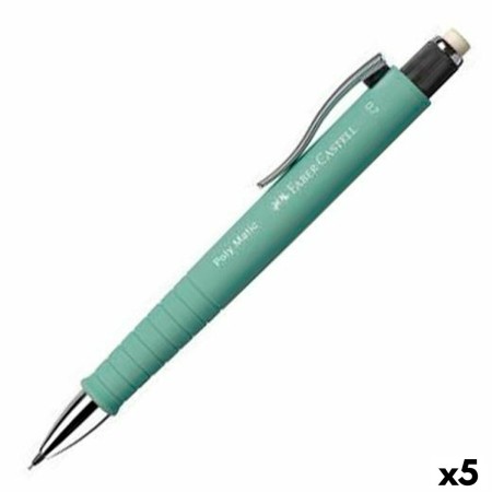 Portemines Faber-Castell Poly Matic Vert 0,7 mm (5 Unités)