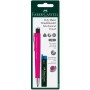 Portemines Faber-Castell Grip Matic Rose 0,7 mm (5 Unités)