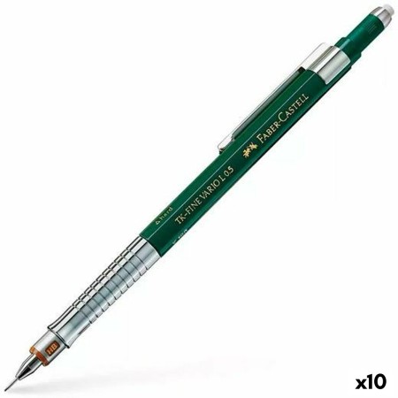 Portemines Faber-Castell Tk-Fine Vario L Vert 0,5 mm (10 Unités)