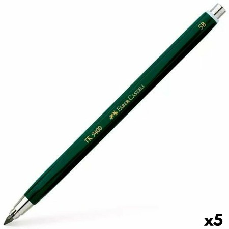 Portaminas Faber-Castell Tk 9400 3 3,15 mm Verde (5 Unidades)