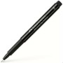 Marqueur permanent Faber-Castell Pitt Artist Marqueur permanent Noir 10 Unités